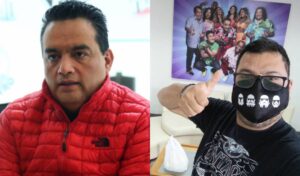 Jorge Benavides lamenta la muerte del productor 'Chugo'. Foto: GLR