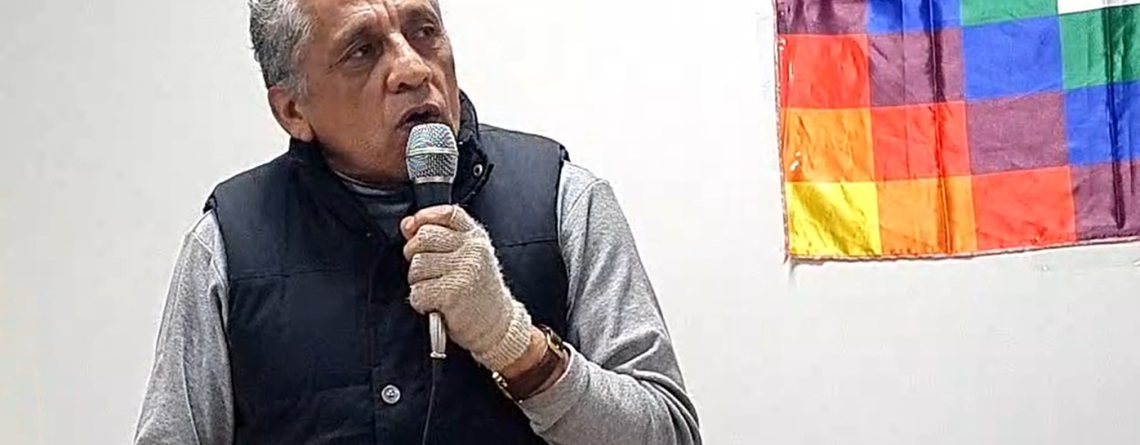 El líder etnocacerista cambia su partido por: Juntos con Antauro