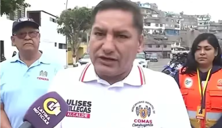 Comas: condenan a 6 años de prisión al alcalde Ulises Villegas por colusión agravada