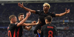 El Barça conquista LaLiga con autoridad en el derbi ante el Espanyol