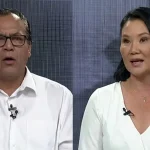 Debate presidencial: Sánchez arremete contra Keiko Fujimori por las muertes en el sur