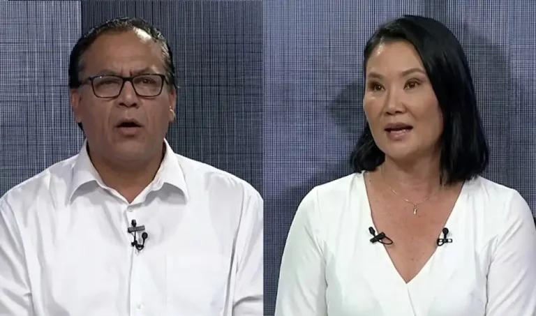 Debate presidencial: Sánchez arremete contra Keiko Fujimori por las muertes en el sur