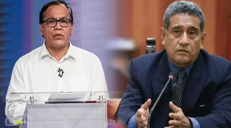 Mesías Guevara del Partido Morado en carrera a ser premier de Sánchez, así lo propone Ahora Nación