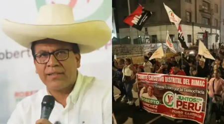 Roberto Sánchez confirma participación en marcha del 19 de junio en defensa del voto