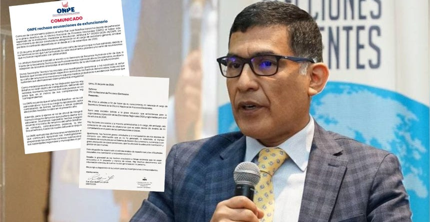 Crisis en la ONPE: Dejan sin efecto designación de secretario general tras denunciar presunta manipulación de equipos