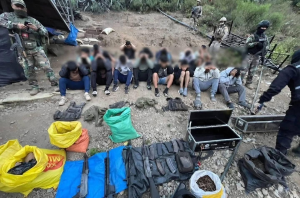 Operativo en Pataz deja 14 detenidos y decomiso de armamento de alto poder