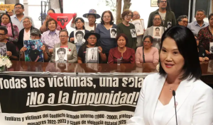 Familiares de víctimas de la dictadura fujimorista anuncian protestas contra Keiko Fujimori