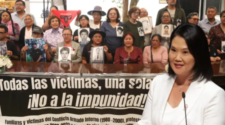 Familiares de víctimas de la dictadura fujimorista anuncian protestas contra Keiko Fujimori