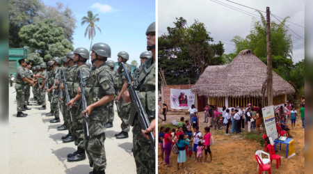 Investigan a dos soldados por presuntos tocamientos indebidos contra escolares en residencia de Amazonas