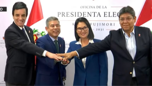 Keiko Fujimori revela los primeros nombres de su gabinete y marca el arranque de su gobierno