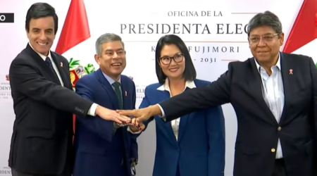 Keiko Fujimori revela los primeros nombres de su gabinete y marca el arranque de su gobierno