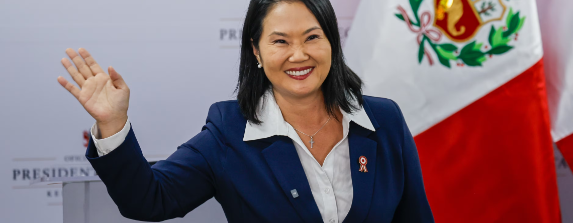 Keiko Fujimori dará su primer mensaje a la Nación al mediodía y desde el Congreso