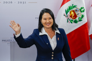 Keiko Fujimori dará su primer mensaje a la Nación al mediodía y desde el Congreso