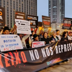 “Keiko no nos representa”: protestas en la Plaza San Martín marcan el inicio del mandato de Fujimori