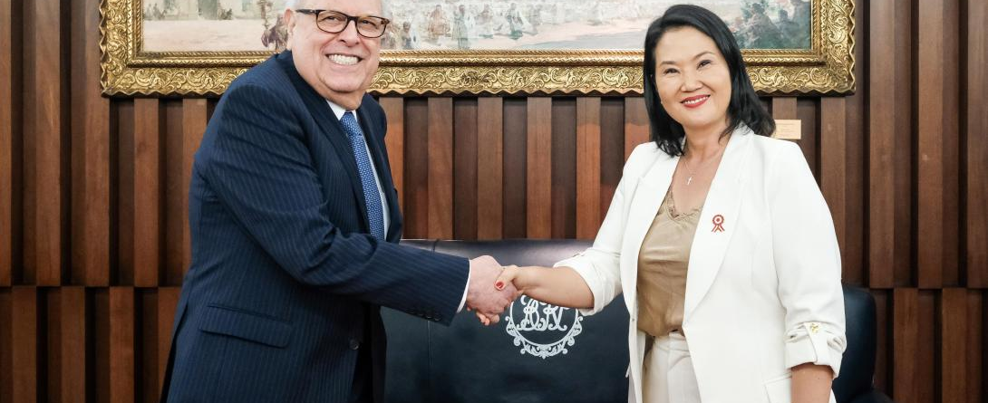 Keiko Fujimori se reúne con Julio Velarde y expresa respaldo a su continuidad en el BCR