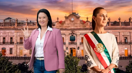Claudia Sheinbaum marca distancia con Keiko Fujimori y mantiene su postura sobre la crisis política en Perú