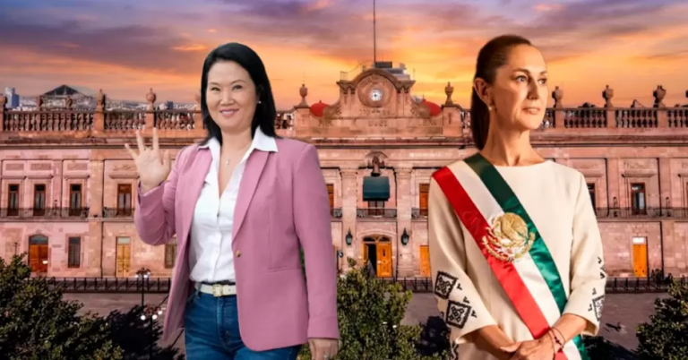Claudia Sheinbaum marca distancia con Keiko Fujimori y mantiene su postura sobre la crisis política en Perú