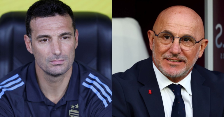 Luis de la Fuente vs. Lionel Scaloni: el duelo de estrategas que paraliza al fútbol mundial