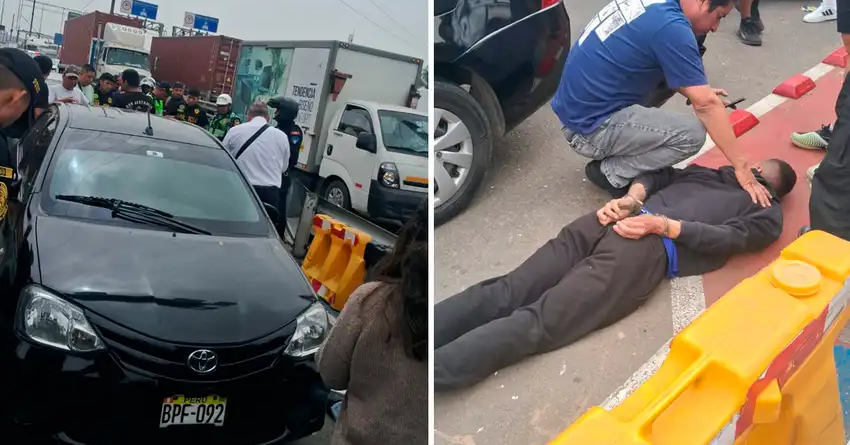 PNP abate a presunto secuestrador y rescata con vida a ciudadano colombiano durante operativo en Santa Anita