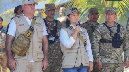Keiko Fujimori confirma despliegue de las Fuerzas Armadas en las calles y el transporte