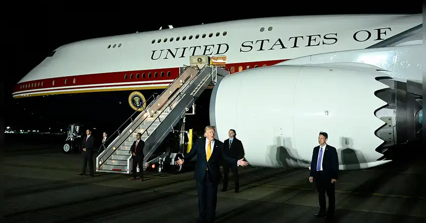 Amenaza iraní obligó a Donald Trump a cambiar de avión en secreto: operativo de engaño con el Air Force One como señuelo
