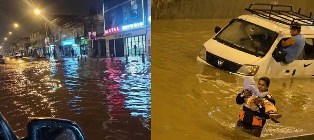 Villa El Salvador bajo el agua: inundaciones dejan 298 damnificados y colapsan el alcantarillado en Lima Sur