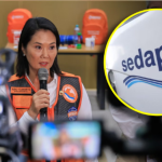 Keiko Fujimori anuncia reestructuración de Sedapal tras colapso de desagües en Villa El Salvador