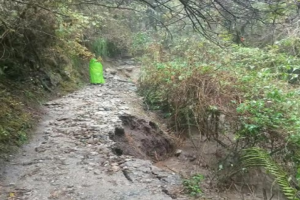 Machu Picchu suspende temporalmente el ingreso de turistas por intensas lluvias y daños en el Camino Inca