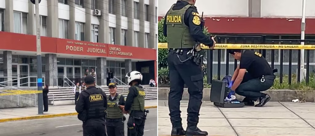 Amenaza frente a sede judicial del Callao activa operativo policial y obliga al Poder Judicial a tomar medidas de seguridad