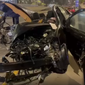 Vía Expresa: conductor sobrevive a violento accidente y autoridades investigan las causas