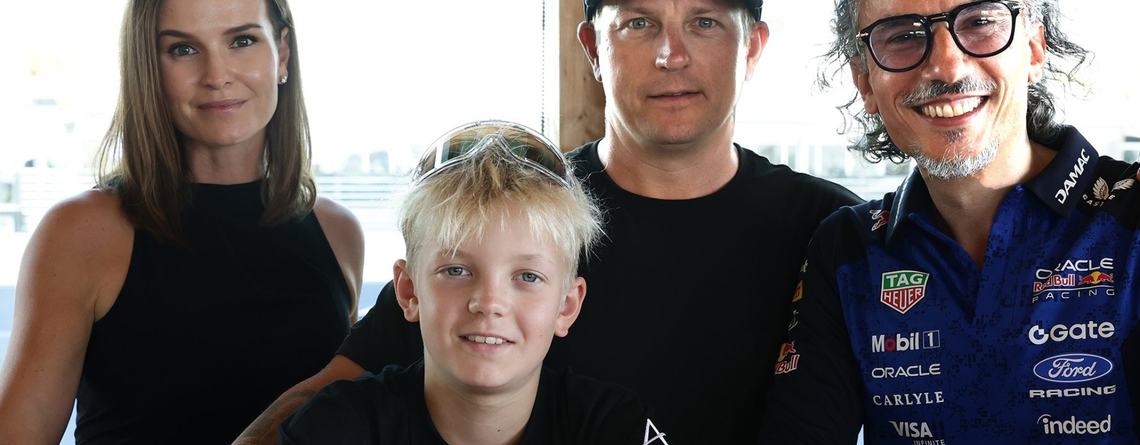 Robin Räikkönen, hijo de Kimi, ficha por el equipo junior de Red Bull