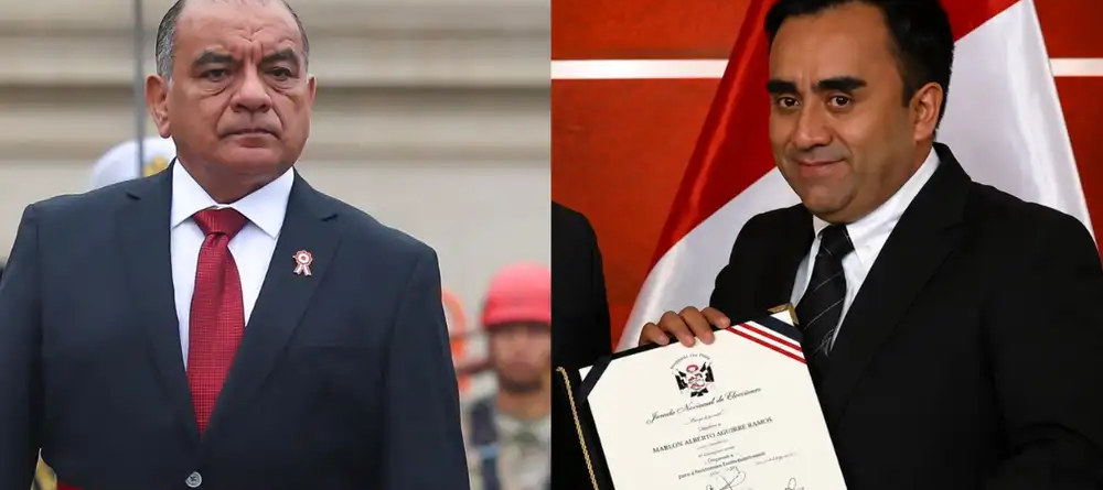 Marlon Aguirre retira su firma de moción contra ministro del Interior y genera tensión en Juntos por el Perú