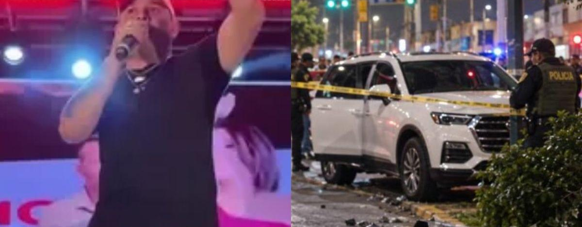 Balacera en el Callao: atacan a cantante Engerberth Tapia y a su hijo mientras viajaban en camioneta