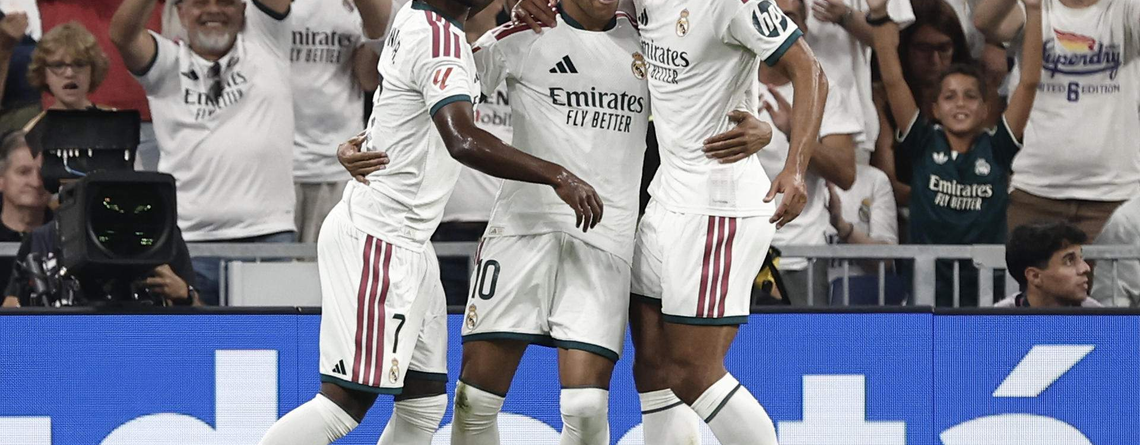 Real Madrid golea 4-1 al Rayo Vallecano en el Bernabéu