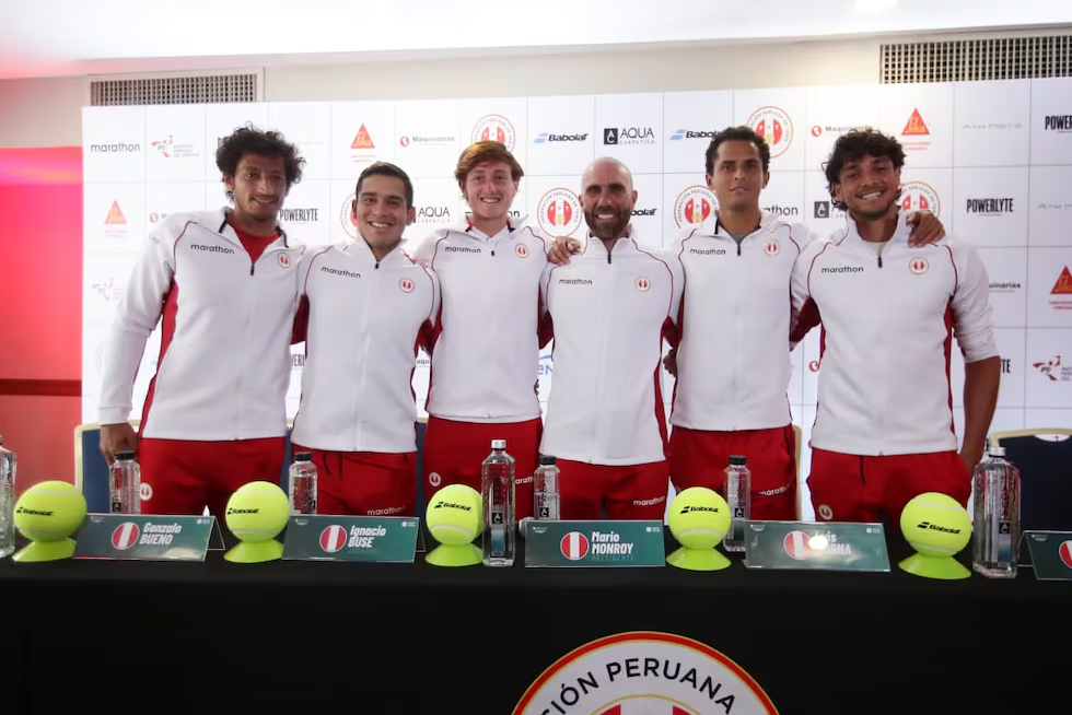 Perú apuesta por una nueva generación para dar el salto en la Copa Davis ante Paraguay
