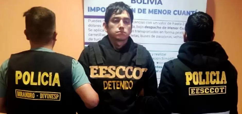 "Jhonsson Pulpo" ya está en Perú tras ser expulsado de Bolivia