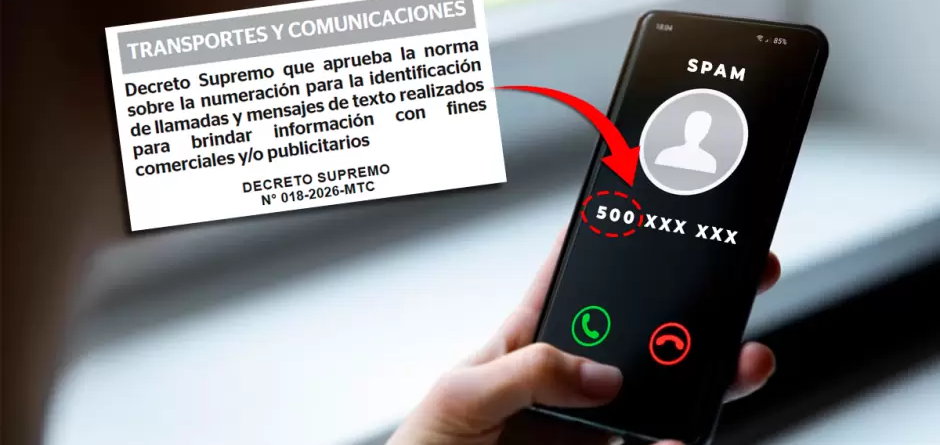 Adiós a las llamadas spam: comunicaciones comerciales deberán usar la serie 500
