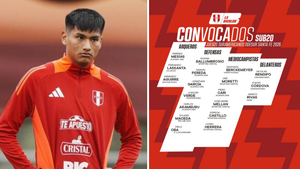 Perú Sub 20 define su convocatoria para Santa Fe 2026 con ocho ausencias