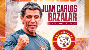 Los Chankas apuesta nuevamente por Juan Carlos Bazalar para salir del mal momento