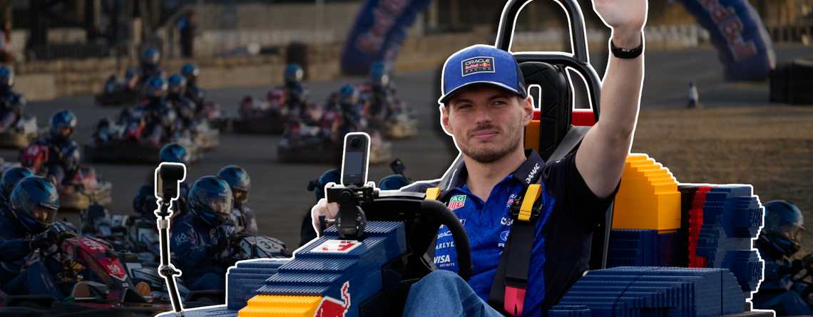 Verstappen gana el reto "Max vs 100" en karting