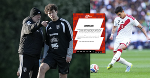 Fabio Gruber queda fuera de la Selección Peruana y Alfonso Barco toma su lugar