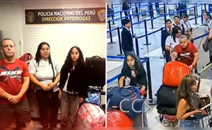 ¡Viaje a Tokio terminó en operativo! Familia es intervenida con 11 kilos de presunta cocaína ocultos entre golosinas