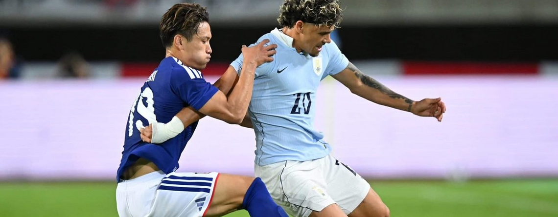 Uruguay cae ante Japón en el debut de Diego Forlán como entrenador