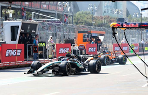 F1: dominó las dos prácticas libres en Bakú Russell