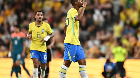 Rayan salvó a Brasil en el descuento y empataron con Australia