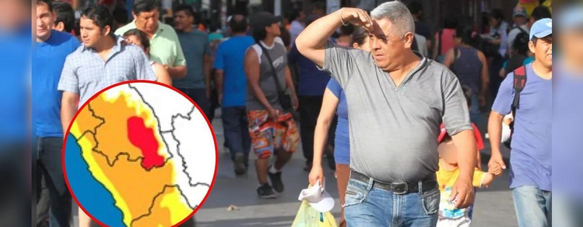 Senamhi emite alerta roja por altas temperaturas en 20 regiones, incluidas Lima y Callao