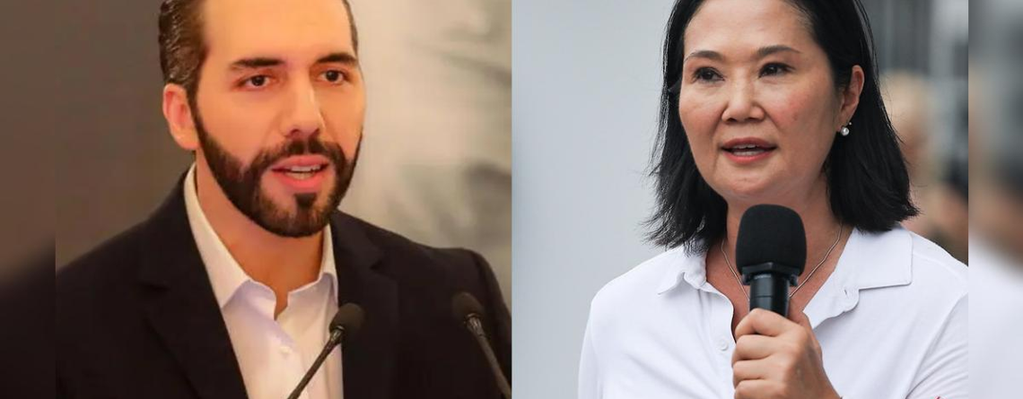 Keiko Fujimori y Nayib Bukele se reunirán en El Salvador para abordar la seguridad