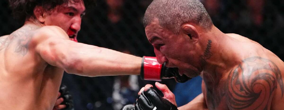 Raúl Rosas Jr. finalizó a Raoni Barcelos y ganó su primer evento estelar en UFC