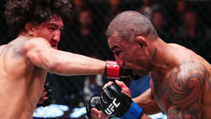 Raúl Rosas Jr. finalizó a Raoni Barcelos y ganó su primer evento estelar en UFC