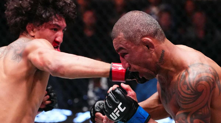 Raúl Rosas Jr. finalizó a Raoni Barcelos y ganó su primer evento estelar en UFC